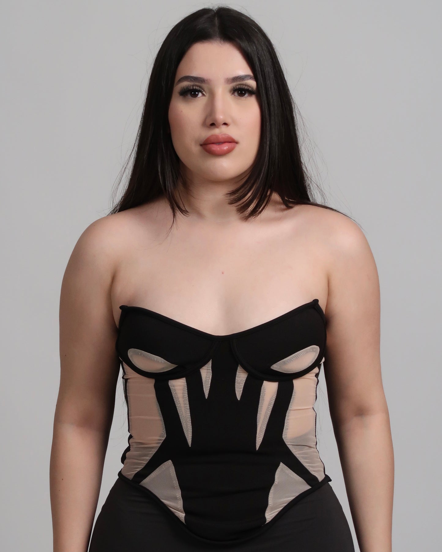 #LYLA MESH CORSET