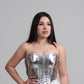 #SILVER CORSET